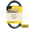 A & I Products Aramid Blue V-Belt (1/2" X 67" ) 10" x5" x1.2" A-A65K - alternate 2